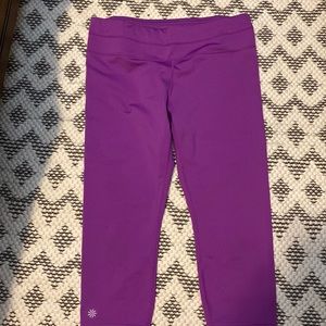Purple Athleta Leggings